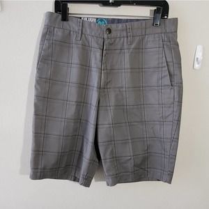 Volcom men's get plaid board active surfing skater athletic shorts‎ size 32